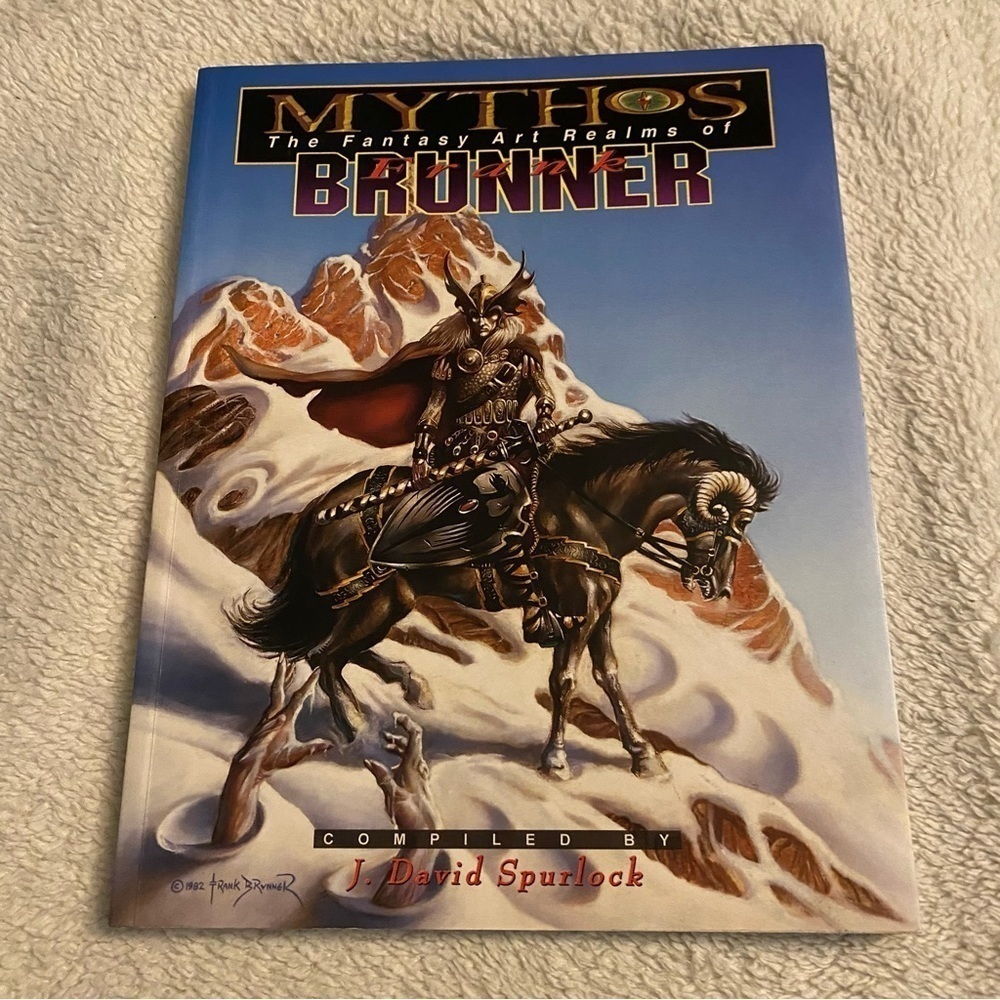 Mythos The Fantasy Art Reams of Frank Brunner trade paperback 2007​​​​​